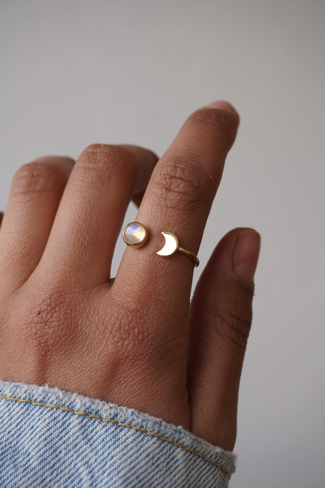 ANILLO LUNA CRECIENTE🌙